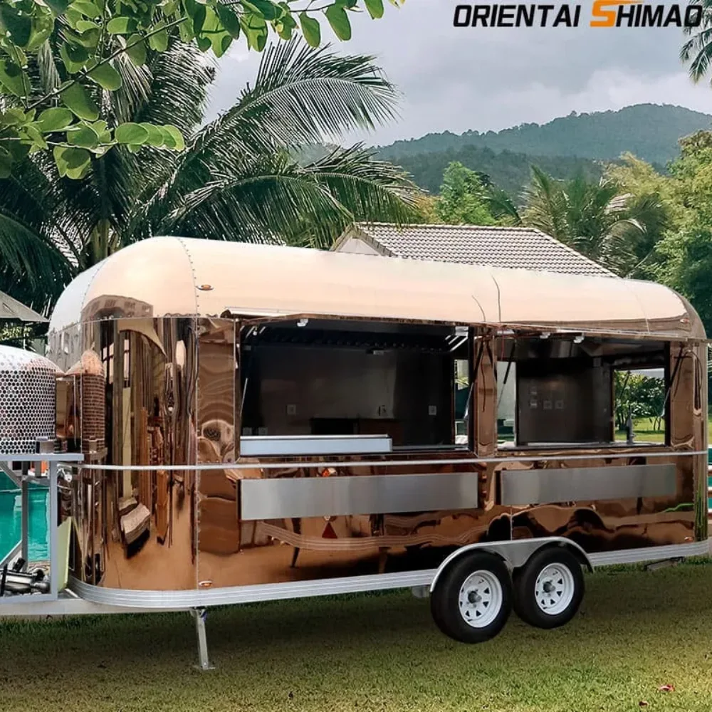 Airstream रियायत खाद्य ट्रेलर